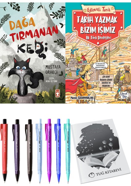 Tarih Yazmak Bizim Işimiz ve Dağa Tırmanan Kedi 2li Set