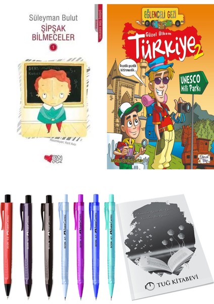 Güzel Ülkem Türkiye 2 ve Şipşak Bilmeceler 1 2li Set