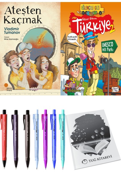 Güzel Ülkem Türkiye 2 ve Ateşten Kaçmak 2li Set