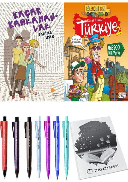 Güzel Ülkem Türkiye 2 ve Kaçak Kahramanlar 2li Set
