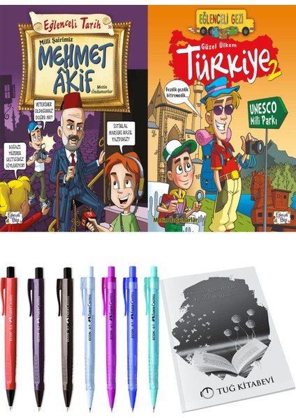 Güzel Ülkem Türkiye 2 ve Milli Şairimiz Mehmet Akif 2li Set