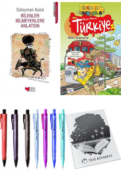 Güzel Ülkem Türkiye 3 ve Bilenler Bilmeyenlere Anlatsın 2li Set