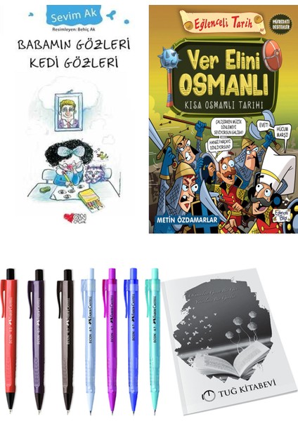 Ver Elini Osmanlı ve Babamın Gözleri Kedi Gözleri 2li Set