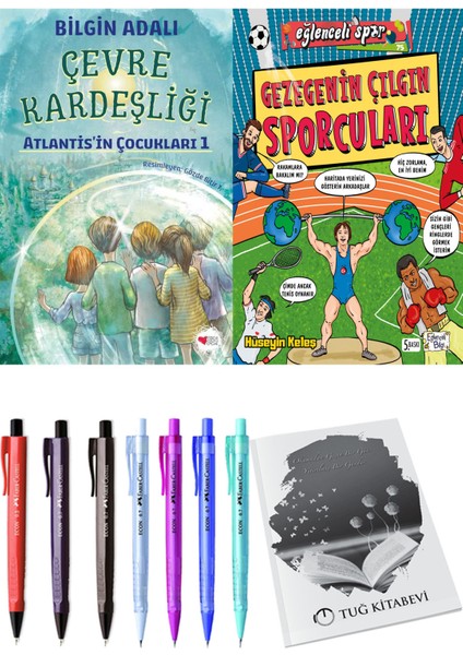 Gezegenin Çılgın Sporcuları ve Çevre Kardeşliği 2li Set