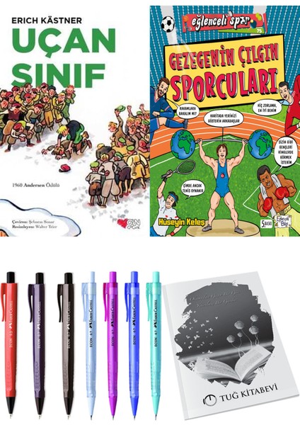Gezegenin Çılgın Sporcuları ve Uçan Sınıf 2li Set