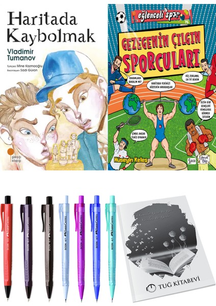 Gezegenin Çılgın Sporcuları ve Haritada Kaybolmak 2li Set