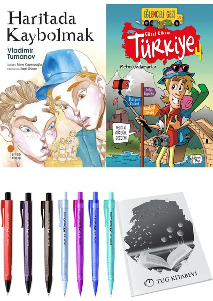 Güzel Ülkem Türkiye 4 ve Haritada Kaybolmak 2li Set