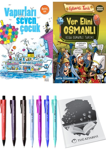 Ver Elini Osmanlı ve Vapurları Seven Çocuk 2li Set