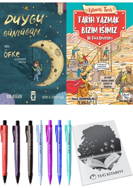 Tarih Yazmak Bizim Işimiz ve Duygu Günlüğüm Mira Öfke Gezegeni'nden Ayrılıyor 2li Set