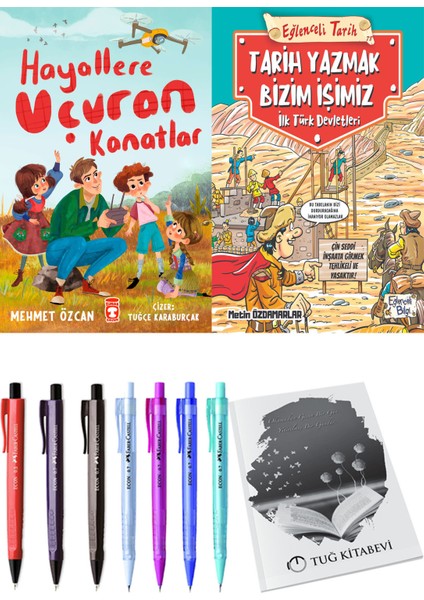 Tarih Yazmak Bizim Işimiz ve Hayallere Uçuran Kanatlar 2li Set