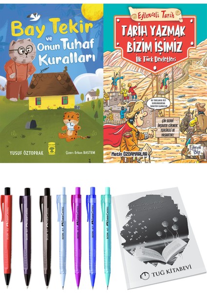 Tarih Yazmak Bizim Işimiz ve Bay Tekir ve Onun Tuhaf Kuralları 2li Set