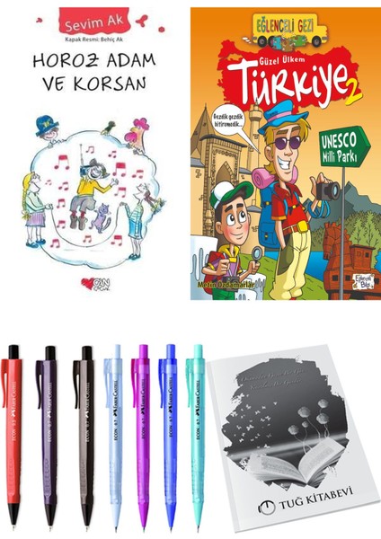 Güzel Ülkem Türkiye 2 ve Horoz Adam ve Korsan 2li Set