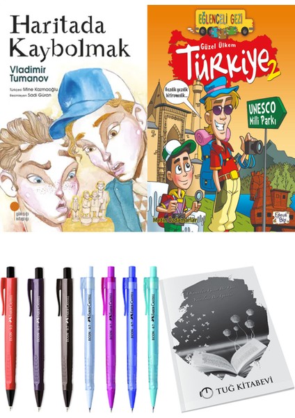 Güzel Ülkem Türkiye 2 ve Haritada Kaybolmak 2li Set
