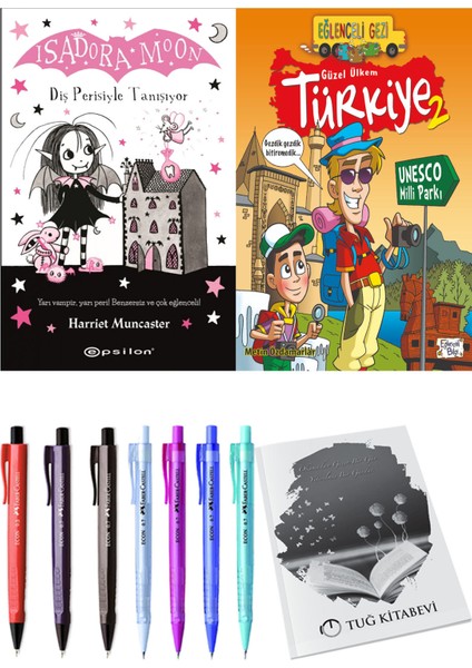 Güzel Ülkem Türkiye 2 ve Isadora Moon 13 Diş Perisiyle Tanışıyor 2li Set