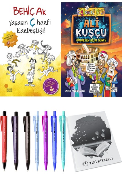 Ali Kuşçu Sönmeyen Bilim Güneşi ve Yaşasın Ç Harfi Kardeşliği 2li Set