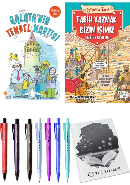 Tarih Yazmak Bizim Işimiz ve Galata'nın Tembel Martısı 2li Set