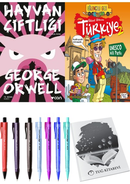 Güzel Ülkem Türkiye 2 ve Hayvan Çiftliği 2li Set