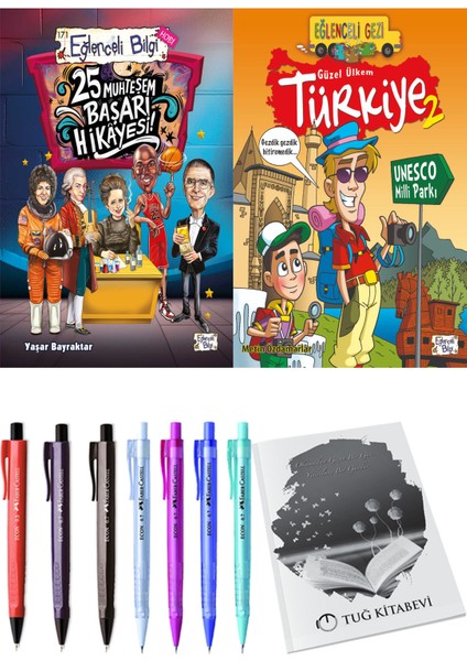 Güzel Ülkem Türkiye 2 ve 25 Muhteşem Başarı Hikayesi 2li Set