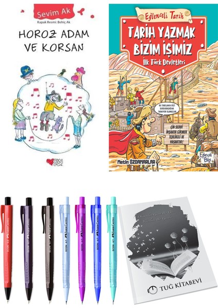 Tarih Yazmak Bizim Işimiz ve Horoz Adam ve Korsan 2li Set