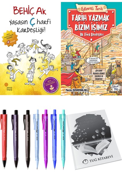 Tarih Yazmak Bizim Işimiz ve Yaşasın Ç Harfi Kardeşliği 2li Set
