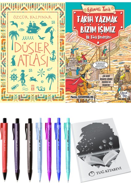 Tarih Yazmak Bizim Işimiz ve Düşler Atlası 2li Set