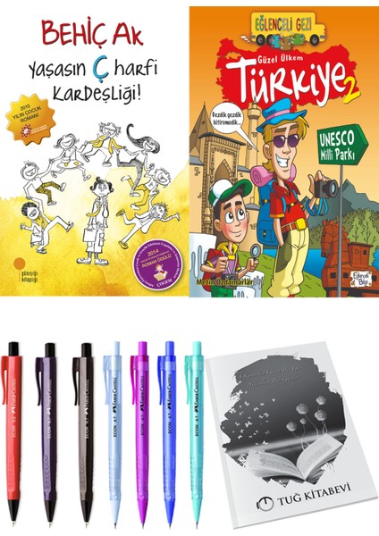 Güzel Ülkem Türkiye 2 ve Yaşasın Ç Harfi Kardeşliği 2li Set