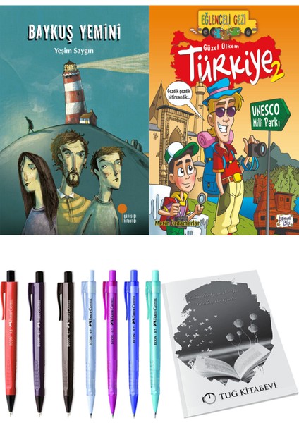 Güzel Ülkem Türkiye 2 ve Baykuş Yemini 2li Set