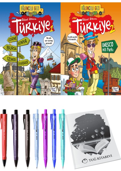 Güzel Ülkem Türkiye 2 ve Güzel Ülkem Türkiye 1 2li Set
