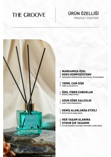 Vanilla Blossom 100 ml Kare Oda Kokusu Parfümü T