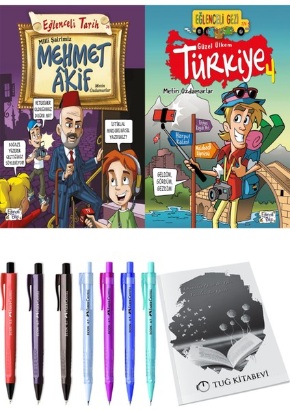 Güzel Ülkem Türkiye 4 ve Milli Şairimiz Mehmet Akif 2li Set