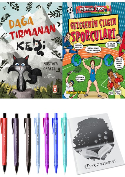 Gezegenin Çılgın Sporcuları ve Dağa Tırmanan Kedi 2li Set