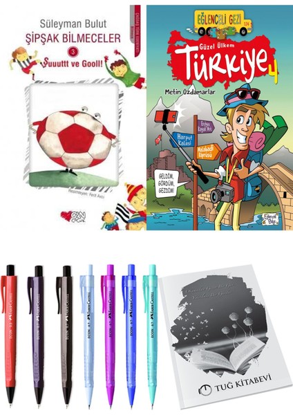 Güzel Ülkem Türkiye 4 ve Şipşak Bilmeceler 3 2li Set