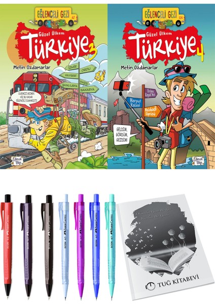 Güzel Ülkem Türkiye 4 ve Güzel Ülkem Türkiye 3 2li Set