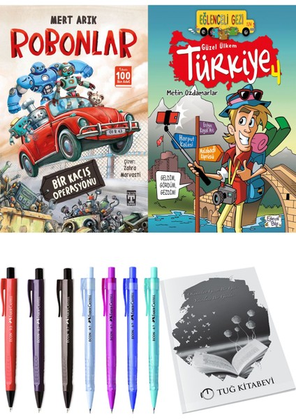 Güzel Ülkem Türkiye 4 ve Robonlar Bir Kaçış Operasyonu 2li Set