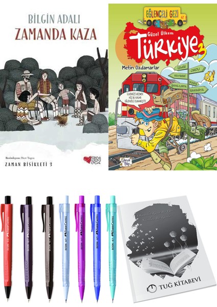 Güzel Ülkem Türkiye 3 ve Zamanda Bisikleti 3 Zamanda Kaza 2li Set