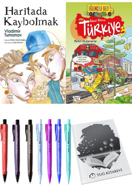 Güzel Ülkem Türkiye 3 ve Haritada Kaybolmak 2li Set