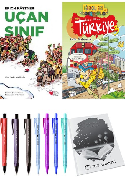 Güzel Ülkem Türkiye 3 ve Uçan Sınıf 2li Set