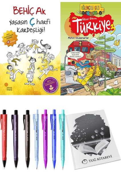 Güzel Ülkem Türkiye 3 ve Yaşasın Ç Harfi Kardeşliği 2li Set