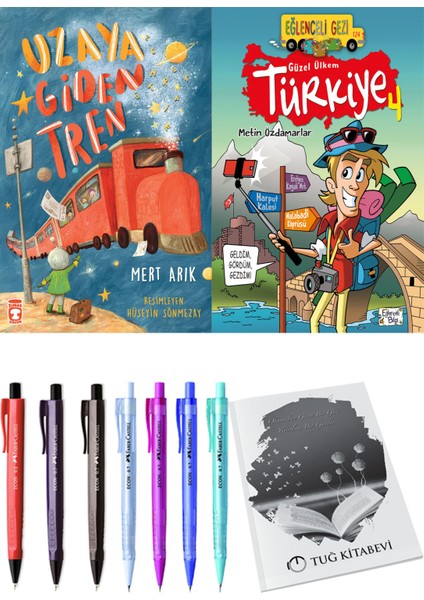Güzel Ülkem Türkiye 4 ve Uzaya Giden Tren 2li Set