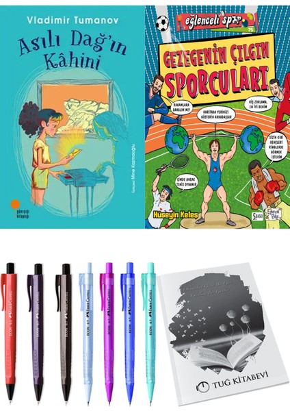 Gezegenin Çılgın Sporcuları ve Asılı Dağ'ın Kahini 2li Set
