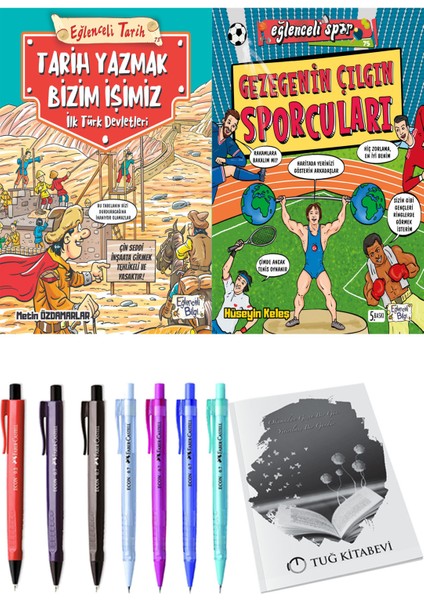 Gezegenin Çılgın Sporcuları ve Tarih Yazmak Bizim Işimiz 2li Set