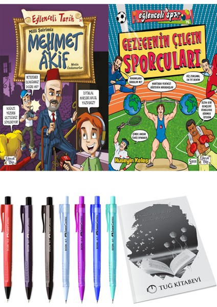 Gezegenin Çılgın Sporcuları ve Milli Şairimiz Mehmet Akif 2li Set