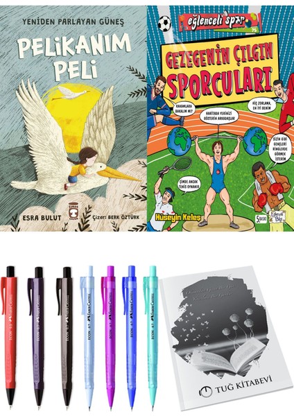 Gezegenin Çılgın Sporcuları ve Yeniden Parlayan Güneş Pelikanım Peli 2li Set