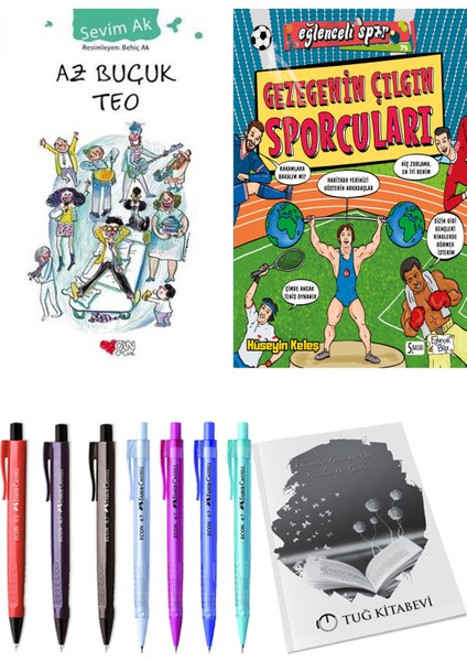 Gezegenin Çılgın Sporcuları ve Az Buçuk Teo 2li Set