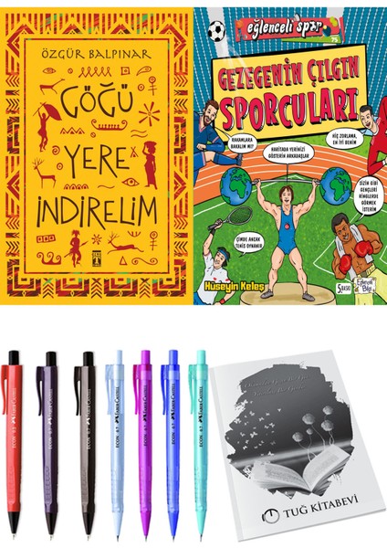 Gezegenin Çılgın Sporcuları ve Göğü Yere Indirelim 2li Set