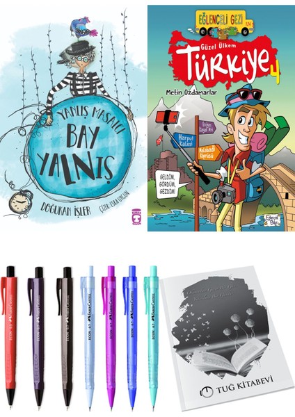 Güzel Ülkem Türkiye 4 ve Yanlış Masalcı Bay Yalnış 2li Set