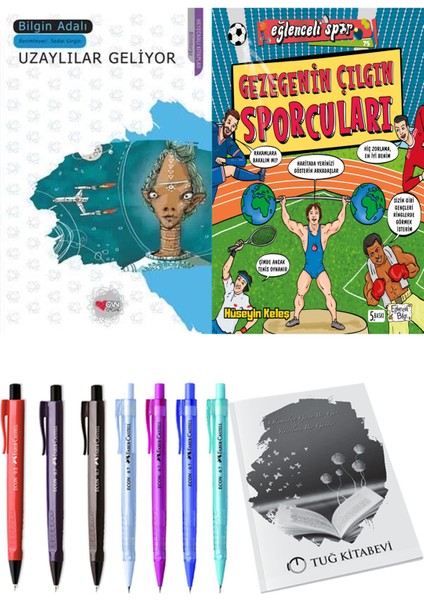 Gezegenin Çılgın Sporcuları ve Uzaylılar Geliyor 2li Set