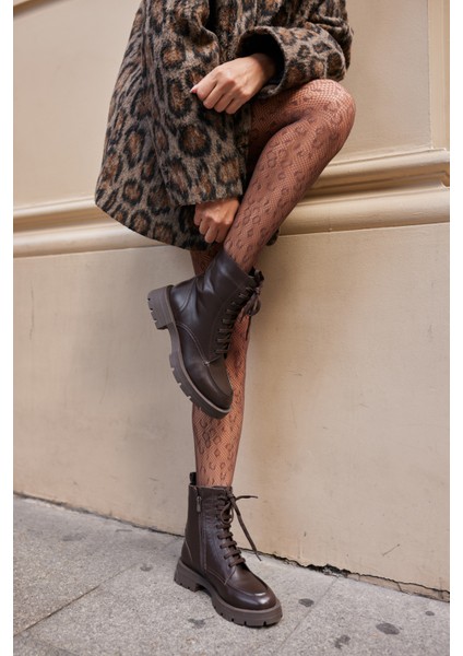 SİENA KADIN KAHVE GERCEK DERİ BOT fırsatları