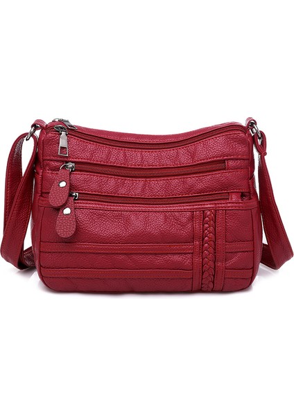 Orta Yaşlı ve Yaşlı Kadın Çanta Omuz Crossbody Çanta Bayan Sırt Çantası (Yurt Dışından)