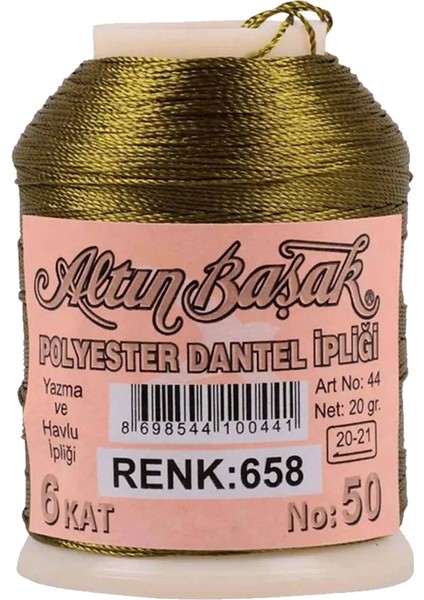 Oya ve Dantel Ipi 20 gr - - No: 658